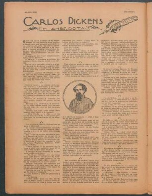 Charles Dickens : En anécdotas