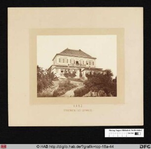 Harz. Stubenberg bei Gernrode.