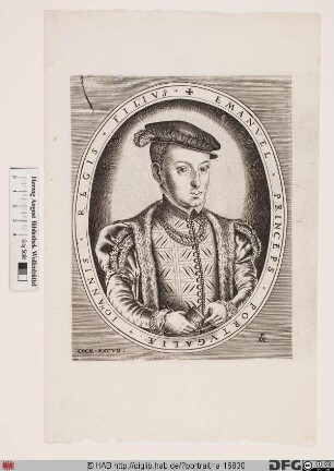 Bildnis Johann (João) Manuel, kgl. Prinz von Portugal