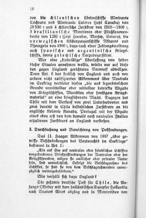 3. Durchsuchung und Vernichtung von Postsendungen.