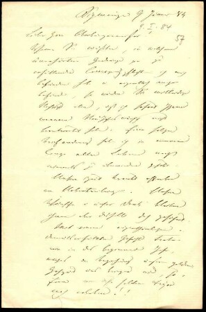 5-10-3-2.0000: Carl Anton, Fürst von Hohenzollern-Sigmaringen; diverse Schreiben ff.: Dank für Neujahrsglückwünsche