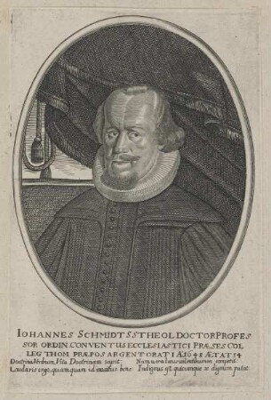 Bildnis des Iohannes Schmidt