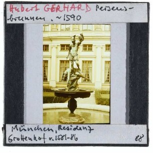 München, Residenz,München, Gerhard, Perseusbrunnen