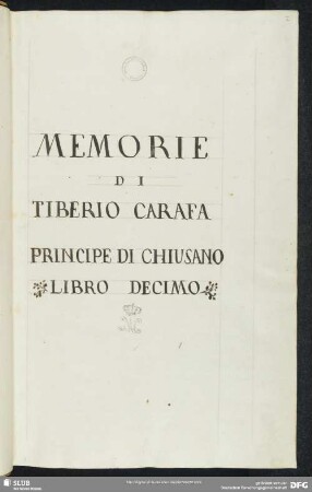 [Text:] Memorie
