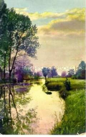 Abendstimmung im Spreewald