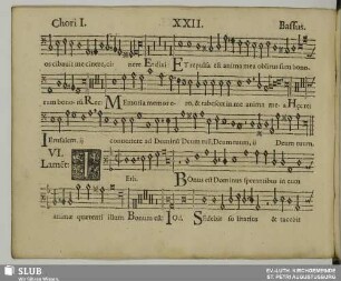 XXII. VI. Lamentatio: Teth bonus est Dominus