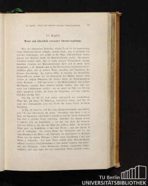 10. Kapitel. Motor mit künstlich erzeugter Stromverspätung.
