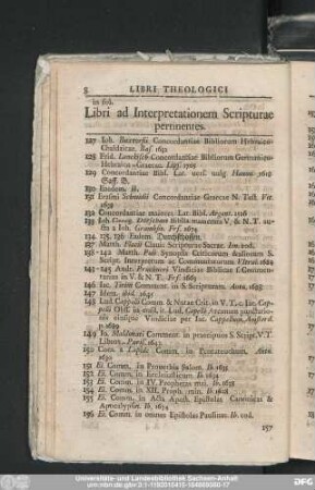Libri ad Interpretationem Scripturae pertinentes.