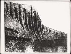 Talsperre, Klingenberg: Ansicht der Staumauer von unten (Inv. Nr. 2582)