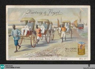 Erste Dernburg-Reise nach Ost-Afrika