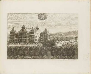 Kupferstich: Erichsberg meridiem versus