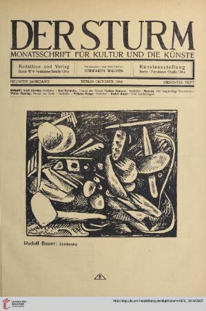 Siebentes Heft (Oktober 1918)