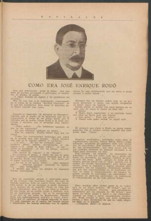 Como era José Enrique Rodó