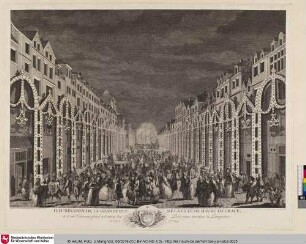 ILLUMINATION DE LA GRANDE RUE DE LA VILLE DU HAVRE DE GRACE