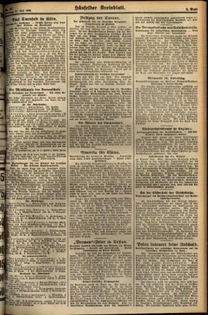 Zweite Ausgabe vom Dienstag, den 31. Juli 1928.