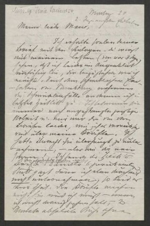 Brief an Marie von Bülow : 20.05.1895