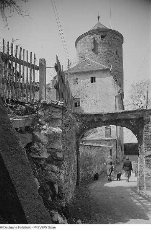 Bautzen. Am Nikolaiturm