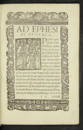 Ad Ephesios Epistola.
