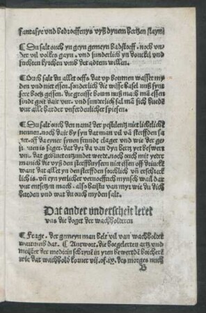 Das ander underscheit leret uns die doget der wachholderen
