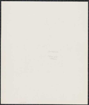 Icones Professorum Marpurgensium — Bildnis des Curt Wachsmuth (1837-1905) — Rückseite