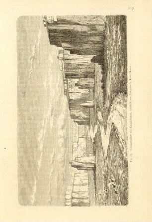 Fig. 13. Lösslandschaft mit Castellformen, nördlich von Tai-yuen-fu, Prov. Shansi