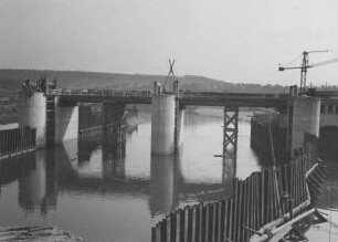 Wehr Besigheim/Neckar im Bau