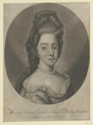 Bildnis der Maria Anna von Portugal