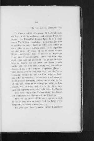 Berlin, den 22. Dezember 1905