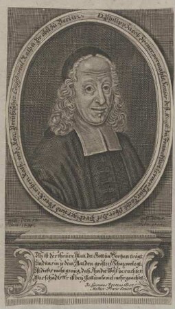Bildnis des Philipp Jacob Spener