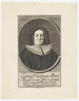 Bildnis des Gustavus Philippus Mörl