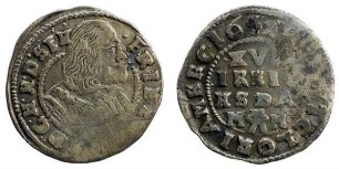 1/16 Taler, Hzgl. Schleswig-Holstein-Gottorpische Linie, Friedrich III. (1616 - 1659)