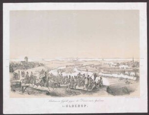 "Badener im Gefecht gegen die Dänen am 6. April 1849 bei Ulderup."