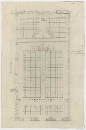 Fischer, Theodor; Jena; Universität - Bestuhlungsplan