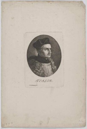 Bildnis des Johannes Geiler von Kaisersberg