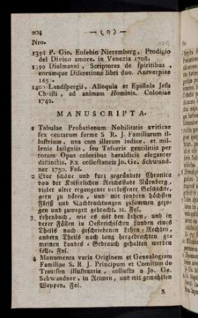 204-212, Manuscripta.