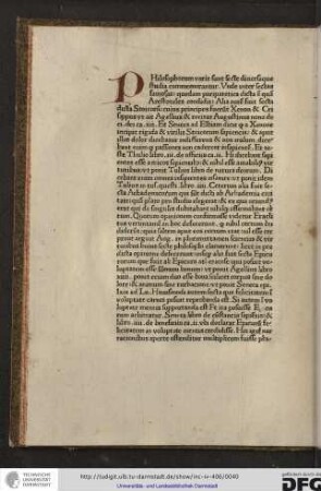 Philosophorum varie sunt secte diversaque studia commemorantur.
