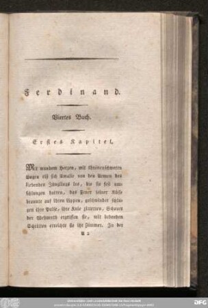 Viertes Buch.