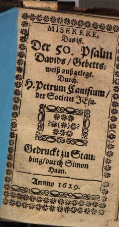 Miserere : d.i. der 50. Psalm Davids