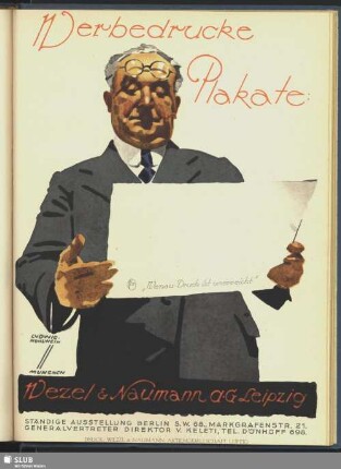 Werbedrucke Plakate Wezel & Naumann A.G.