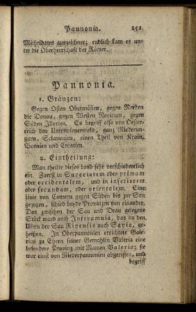 Pannonia – Noricum