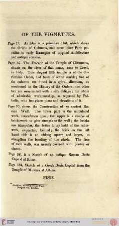 Of the vignettes