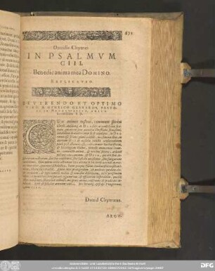 [Explicationes in psalmum CIII.]