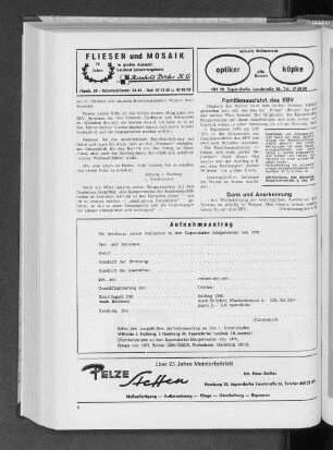 Familienausfahrt des EBV