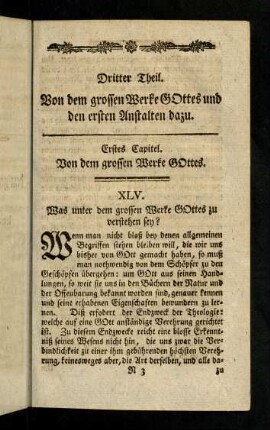 197-207, Erstes Capitel (XLV - XLVII)