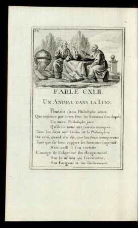 Fable CXLII. Un Animal dans La Lune.