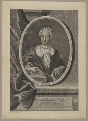 Bildnis der Ursula Regina Trallessin