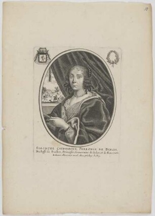 Bildnis der Eleonore Catherine Febronie de Bergh de Buillon