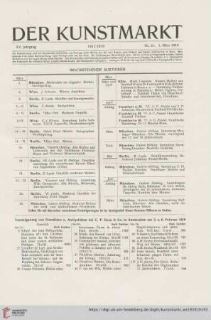 Nr. 21 (1. März 1918)