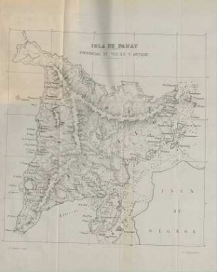 Isla de Panay provincias de Ylo.ilo y Antique