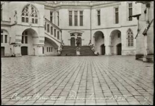 Schloss Pierrefonds, Ehrenhof.